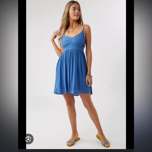 O'Neill Women's Kenzie blue Tank Dress size medium - Picture 1 of 9
